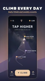 The mountain home screen